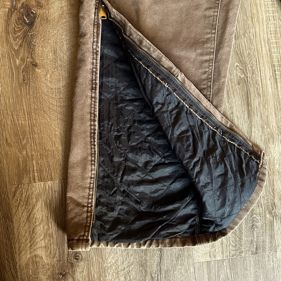 VTG Insulated Carhartt Double Knee R27 CHT 40x32 - USA Union-Made - Picture 3 of 10